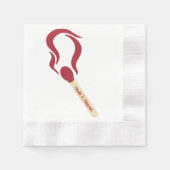 Serviette En Papier Correspondance faite au Ciel (Devant)