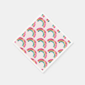 Serviette En Papier Corte Sparkin Rainbow fête d'anniversaire (Coin)