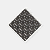 Serviette En Papier Cosmic space cats and stars pattern (Coin)