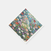 Serviette En Papier Cosmos Garden Abstrait (Coin)