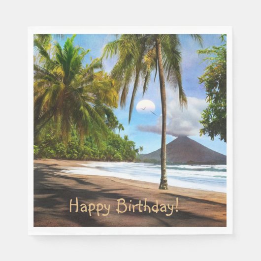 Serviette En Papier Costa Rica (Devant)