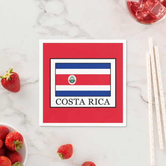 Serviette En Papier Costa Rica (En situation)