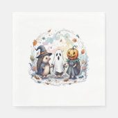 Serviette En Papier Costume Halloween Halloween (Devant)
