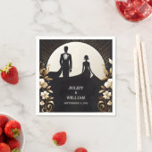 Serviette En Papier Costume Hommes Adulte Tuxedo Bold Cravate noire Ma (En situation)