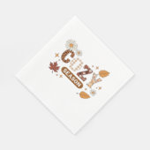 Serviette En Papier Cosy Season T-Shirt surdimensionné (Coin)