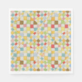 Serviette En Papier CÔTÉ MOSAÏQUE Standard Papier de déjeuner serviett (Devant)