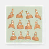 Serviette En Papier Côtes routiers (Devant)
