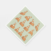 Serviette En Papier Côtes routiers (Coin)
