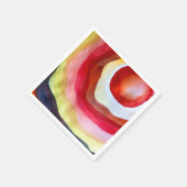 Serviette En Papier Coucher de soleil (Coin)