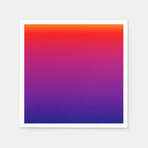 Serviette En Papier Coucher du soleil tôt