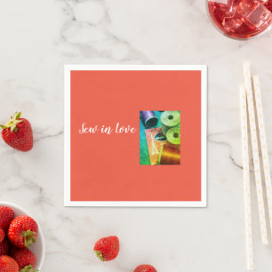 Serviette En Papier Coudre dans l'amour