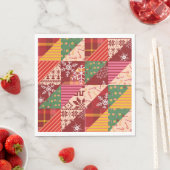 Serviette En Papier Couette de Noël (En situation)