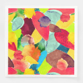 Serviette En Papier Couleur 5 (Devant)