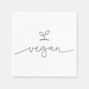 Serviette En Papier Couleur Arrière - plan personnalisé minimaliste Ve