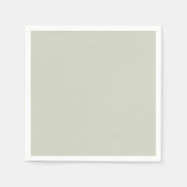 Serviette En Papier Couleur blanche (Devant)