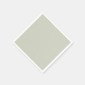 Serviette En Papier Couleur blanche (Coin)