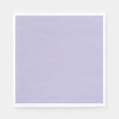 Serviette En Papier Couleur claire en cuir massif pastel violet (Devant)