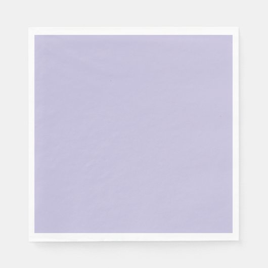 Serviette En Papier Couleur claire en cuir massif pastel violet (Devant)