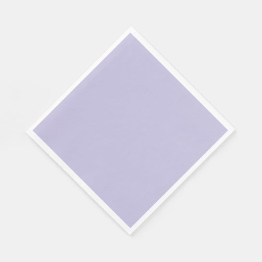 Serviette En Papier Couleur claire en cuir massif pastel violet (Coin)