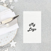 Serviette En Papier Couleur de marque du logo de l'entreprise