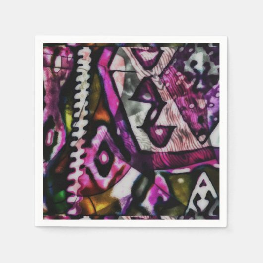 Serviette En Papier Couleur de vidage (Devant)