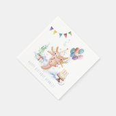 Serviette En Papier Couleur d'eau douce Axolotl fête d'anniversaire (Coin)