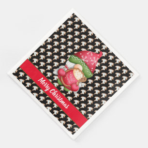Serviette En Papier Couleur et texte de la Personnaliser de la peau du