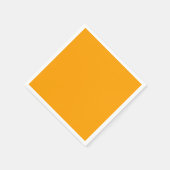 Serviette En Papier Couleur jaune moutarde solide (Coin)