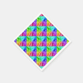 Serviette En Papier Couleur Liquide (Coin)