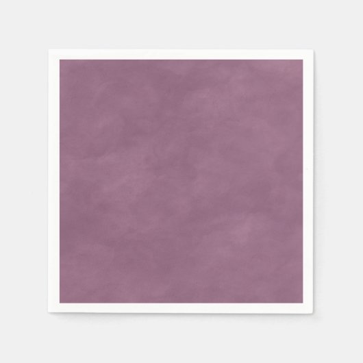 Serviette En Papier Couleur simple violet modifiable Aquarelle (Devant)