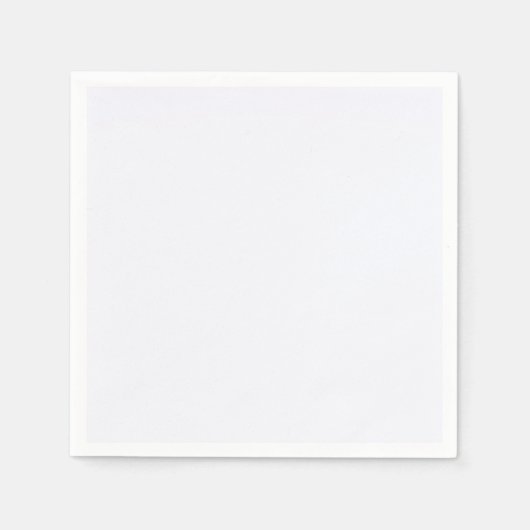 Serviette En Papier Couleur solide blanc Fantôme (Devant)