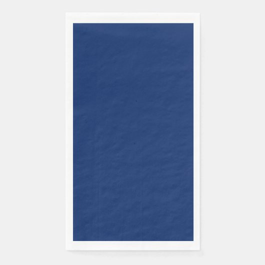 Serviette En Papier Couleur solide bleue royale (Devant)
