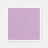 Serviette En Papier Couleur solide Lilac (Devant)