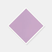 Serviette En Papier Couleur solide Lilac (Coin)