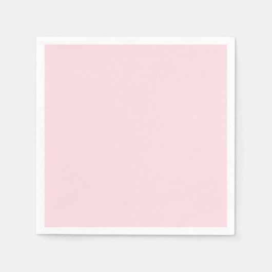 Serviette En Papier Couleur solide rose piggy (Devant)