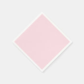 Serviette En Papier Couleur solide rose piggy (Coin)