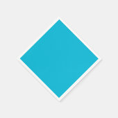 Serviette En Papier Couleur tendance - Vivid Papier Cyan (Coin)