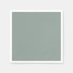 Serviette En Papier Couleur uni bleu agave bleu vert
