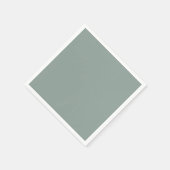 Serviette En Papier Couleur uni bleu agave bleu vert (Coin)