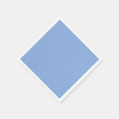 Serviette En Papier Couleur uni bleu bleu clair (Coin)
