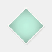 Serviette En Papier Couleur vert pastel, solide (Coin)