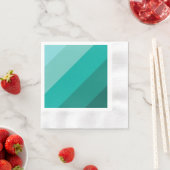 Serviette En Papier Couleur verte (En situation)