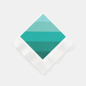 Serviette En Papier Couleur verte (Coin)