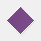 Serviette En Papier Couleur violet (Coin)