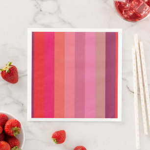 Serviette En Papier Couleurs brillantes 1