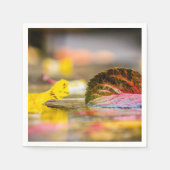 Serviette En Papier Couleurs d'automne (Devant)