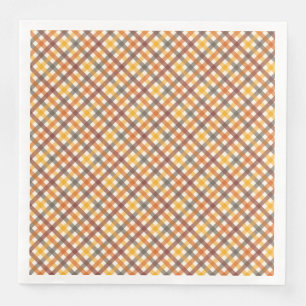 Serviette En Papier Couleurs d'automne prédéfinies