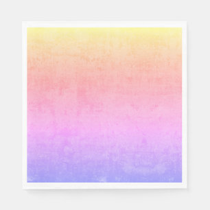 Serviette En Papier couleurs de coucher de soleil