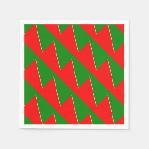 Serviette En Papier Couleurs du drapeau national de la Biélorussie