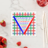 Serviette En Papier Couleurs du système de jeu Gamer 3 Ultimate RVB (En situation)